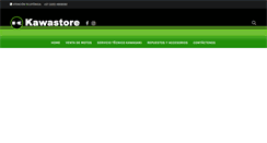 Desktop Screenshot of kawastore.com